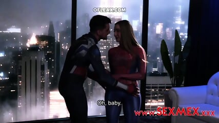 Lula Stocch as Spider Girl Meets Superheroes