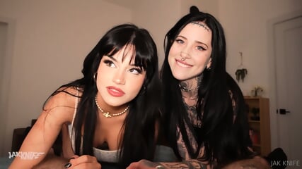 Goth Threesome Pov
