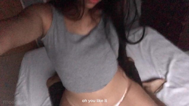 STEP-SISTER came to keep me company - we fucked and the bitch recorded it all