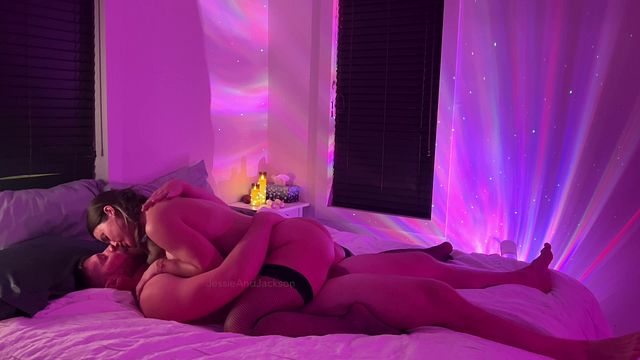 Intimate Couple Jessie and Jackson Share Passionate Moments