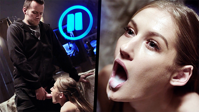 Paranormal Spirit Tiffany Tatum Teen Ghost Frozen & Pounded - Time Stop / Freeze Fantasy Porn - Blowjob