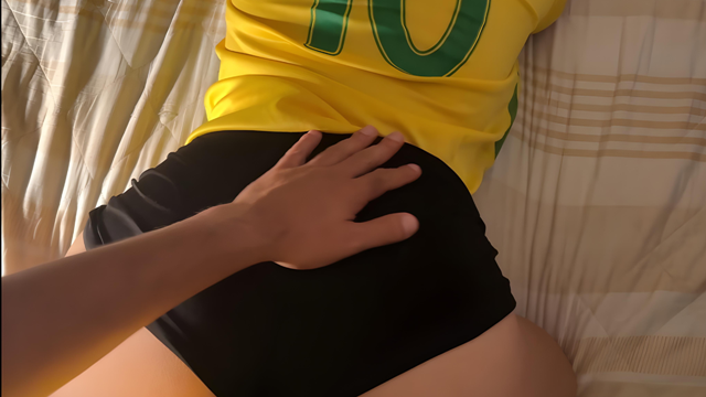 Homemade Brazil Jersey Couple Real Chemistry POV - STUDYINGLOVINGXXX