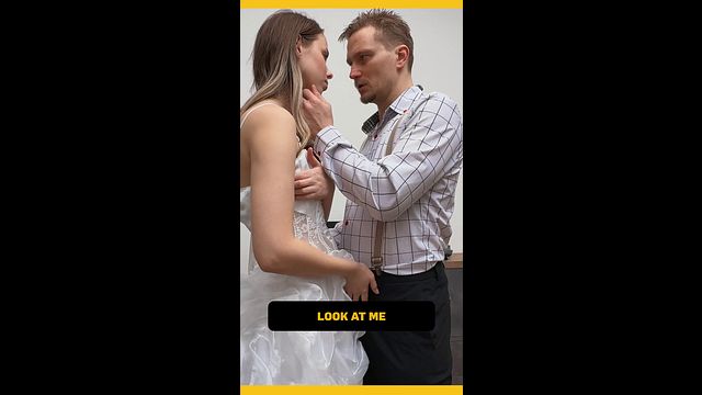 Wedding Dress Encounter Turns Into Passionate Sex