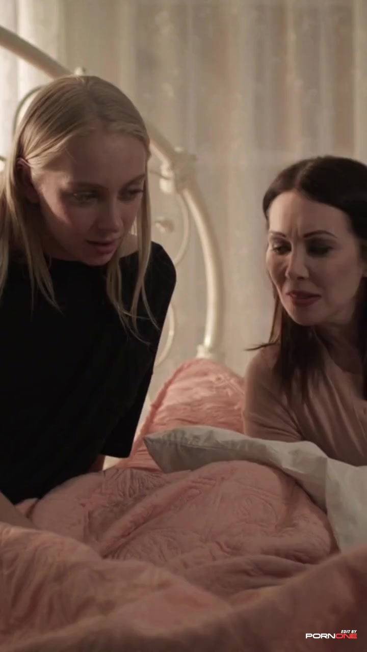 Braylin Bailey and Rayveness Watching Porn with Mommy   - Short by pornone.com