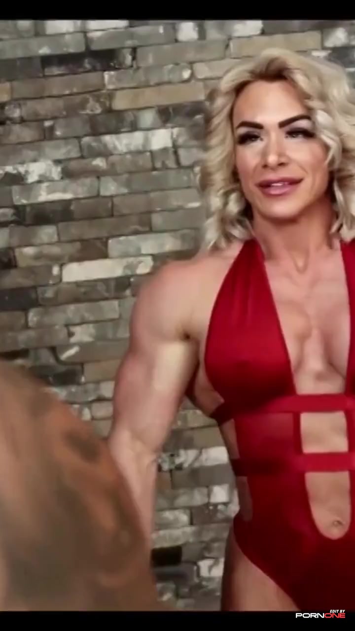 Mrs Flesher, everybody wants to touch her veiny muscles  - Short by pornone.com