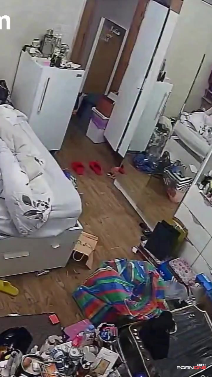 IPCAM – Busty Arab girl naked in her room  - Short by pornone.com