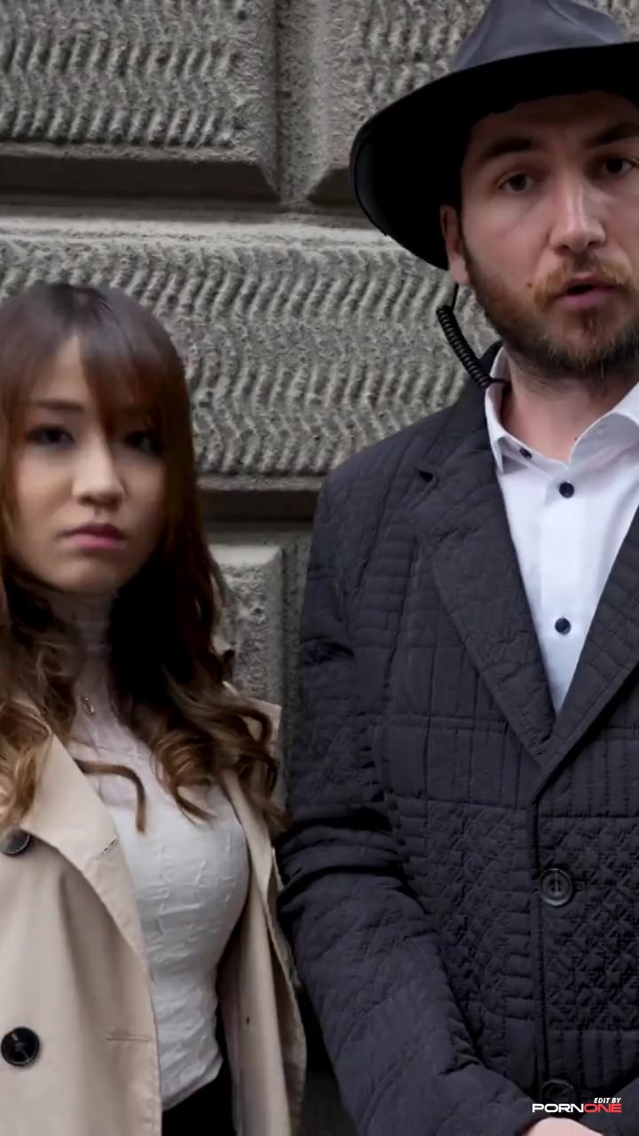 Interracial Porn: Japanese Girl Enjoys Big White Cock