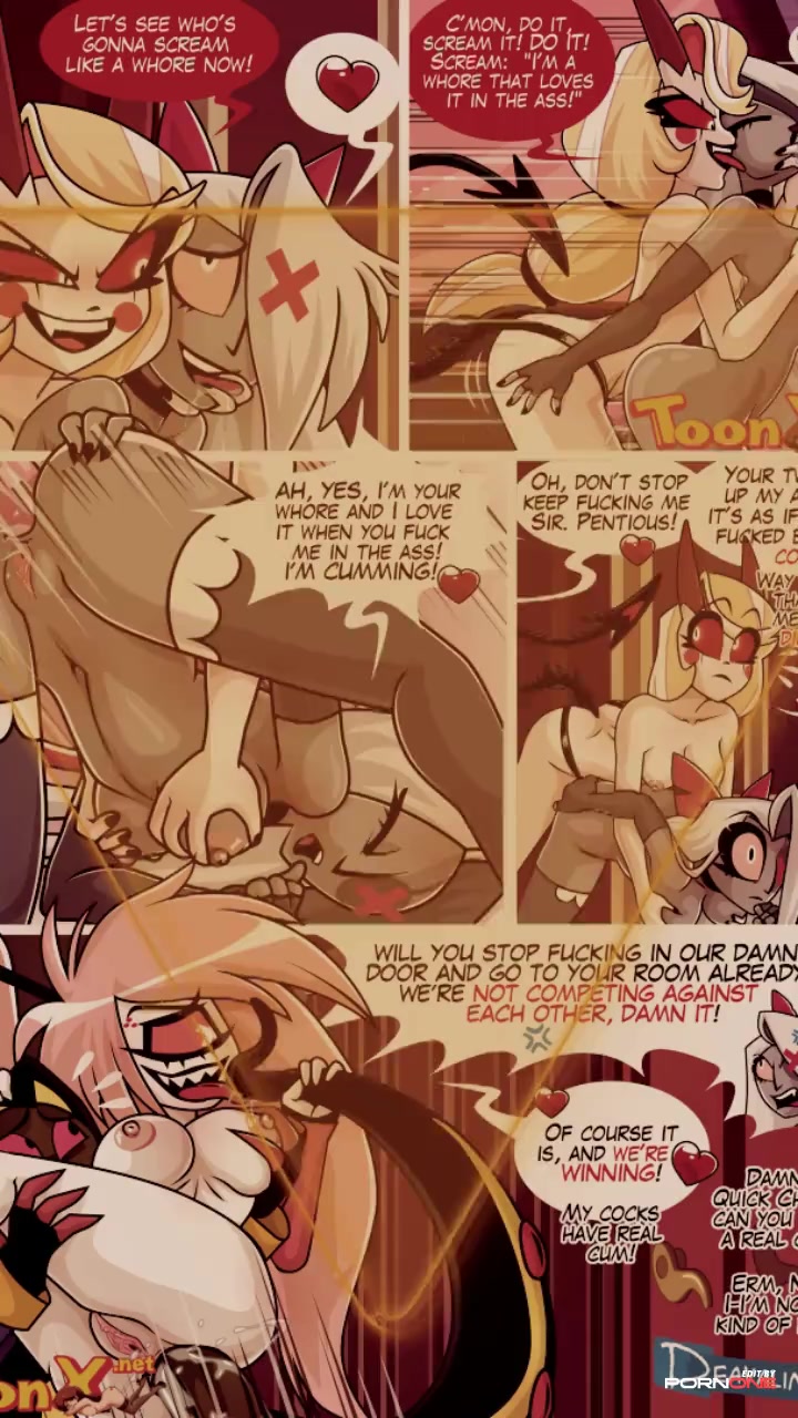 party sex on hazbin hotel  - Short by pornone.com
