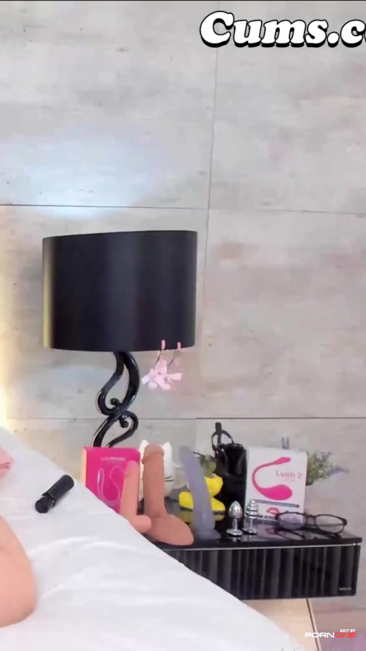 Deep Dildo Ride with Jewel Plug Excitement