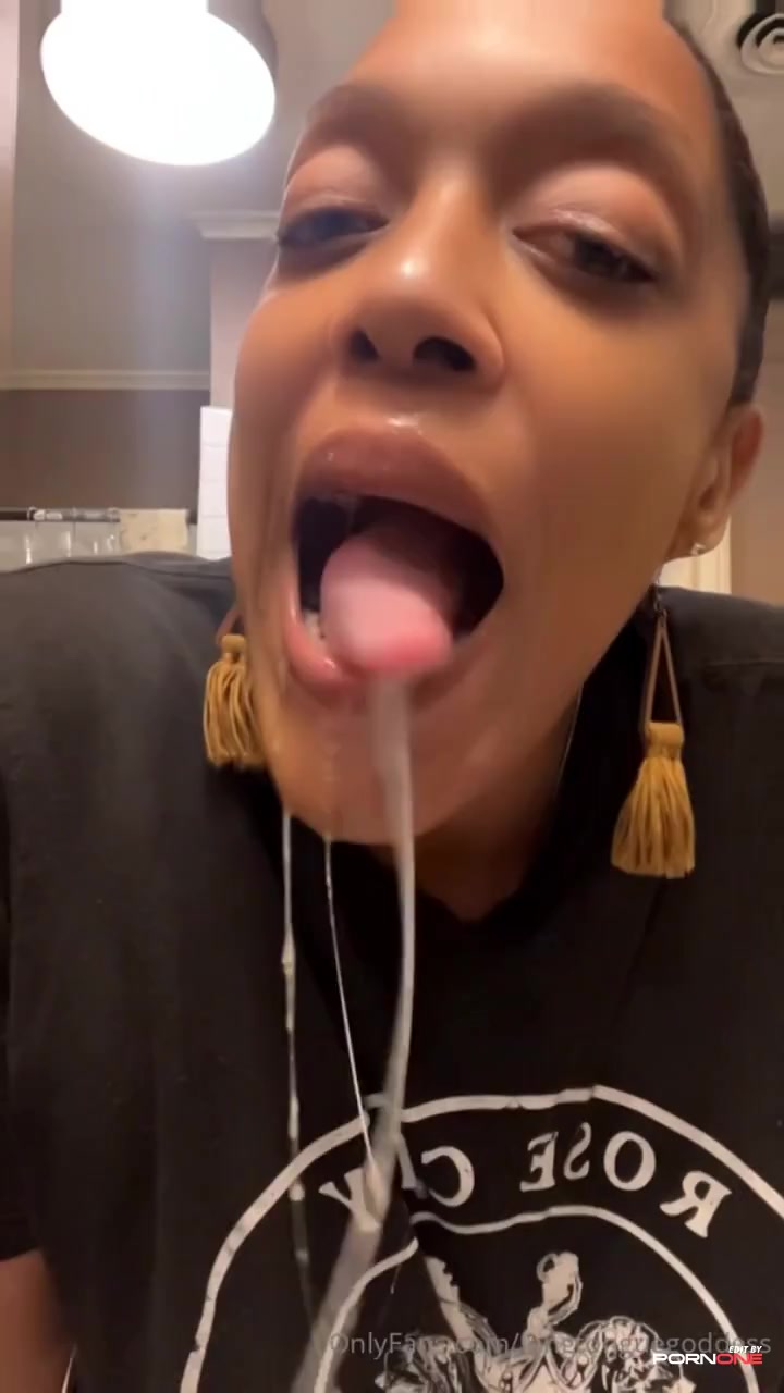 Long Tongue Goddess Teases in 33s