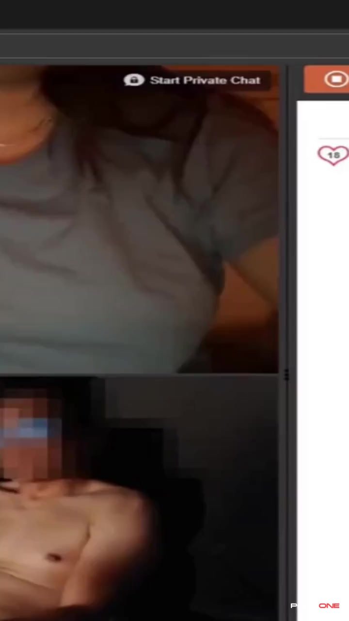 big tits babe helps old man cum random chat  - Short by pornone.com