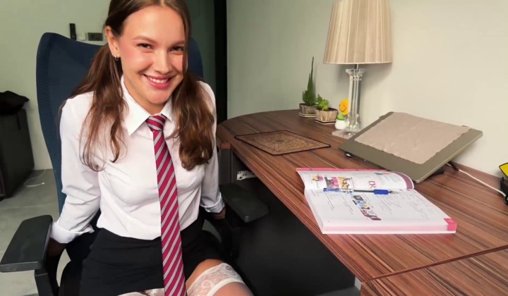 busty stepsister pays for homework with fucking  ?
