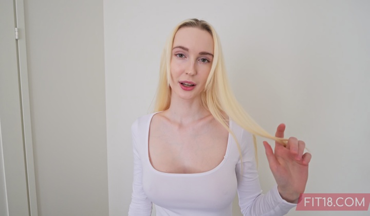 Busty Blonde Scandinavian in Bodysuit Enjoys Intense Creampie