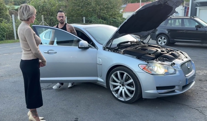 Busty Mature Woman Seduces Car Mechanic for Sex