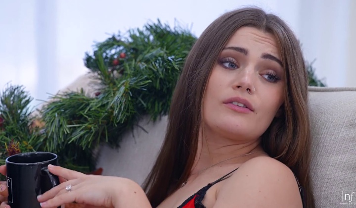 Juniper Ren's Sensual Gift in Nubiles Film