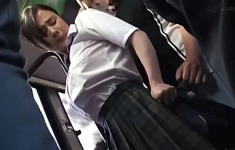 Busty Japanese Amateur Sex on the Bus