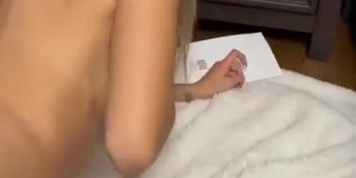 Sabrina Vaz Tease: Naked Floor Action Unleashed