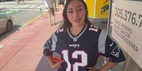 Sisi Rose fucks a Patriots player (addison vodka, aj applegate, alice holic, raven thick, sexboymx)