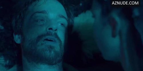 Jessica Green Exposed in The Outpost Scene