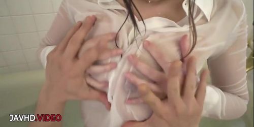 Intense Japanese Cream Pie Action By Sleazy MILF In Hot Video