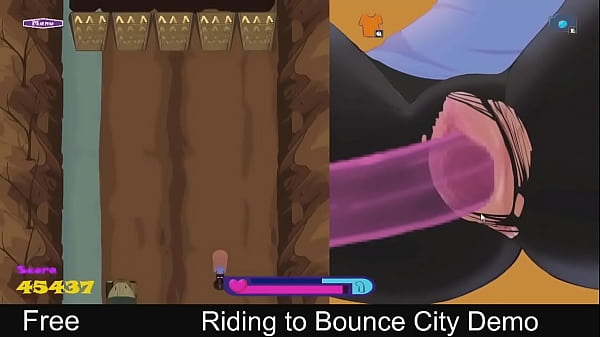 Riding to Bounce City &lpar;Steam Demo Game&rpar; Action&comma; Racing&comma; 2D&comma; Adult&comma; bike