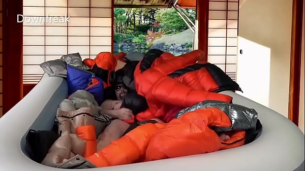Pool Full Of Puffy Jackets Which One Gets My Cum&quest;