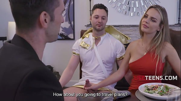 An Angelic Facial Before her Human Date&period; - Kate Dalia&comma; Brad Sterling&comma; James Sinner