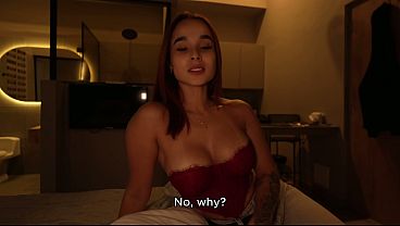My stepsis comes home horny after a girls night out and she got a big CREAMPIE&excl; Abella olsen - Papuchizz