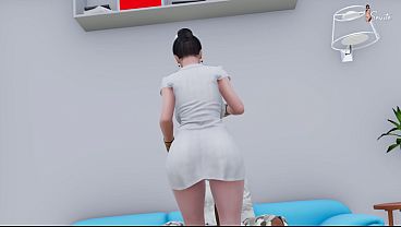 A sexy Indian nurse takes her patient's cock deep down her throat&comma; then has him lick her tight&comma; pink pussy until she cums hard&period;