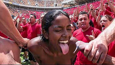 Soccer Match Sex: Indian Girl in AI Interactive Video