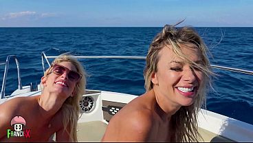 Threesome Fun on a Boat with Shalina Devine