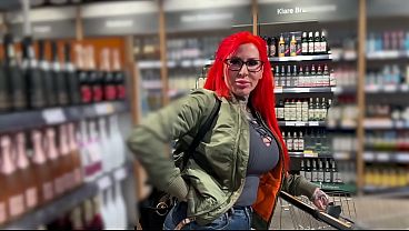 Spontaneous sex date—he won't forget this shopping trip anytime soon&period;