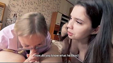 Stepmom's Intimate Lesson: StepSis and StepBro Explore Desire