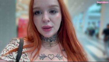 Fucked a whore in the fitting room and came on her face&period; CUMWALK