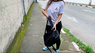 Schoolgirl Seduction: Forbidden Car Encounter
