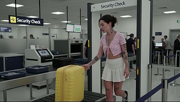 Airport security didn't go as planned and ended with Rough Anal sex with an employee&period; You should have read the flight rules&period; &lbrack;AI-Modified&rsqb;
