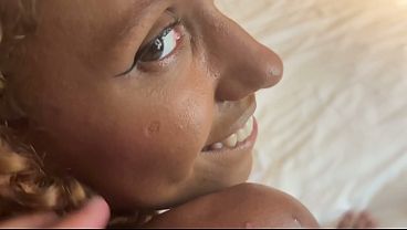 Skinny&comma; sexy girl having sex with a foreigner without a condom&period;
