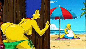 Married Housewife Loves Sucking and Fucking Big Black Cocks&period; Cartoon Parody&period; The Simpsons parody&period; Best Compilation Slut Wife