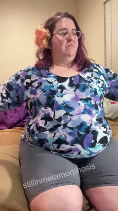 (SFW) Hairy BBW w/ huge ass & small tits - assorted SFW slice of life clips [Full on OF]