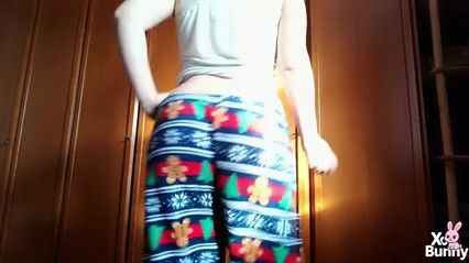 Walking and farting in cozy pajamas