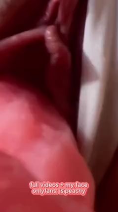 ASMR WET SOUNDS! Petite redhead whispering while taking your cock