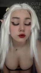 Babysitter's secret big tits tease