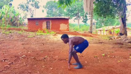 Black Fitness Model's Intense Cardio Day