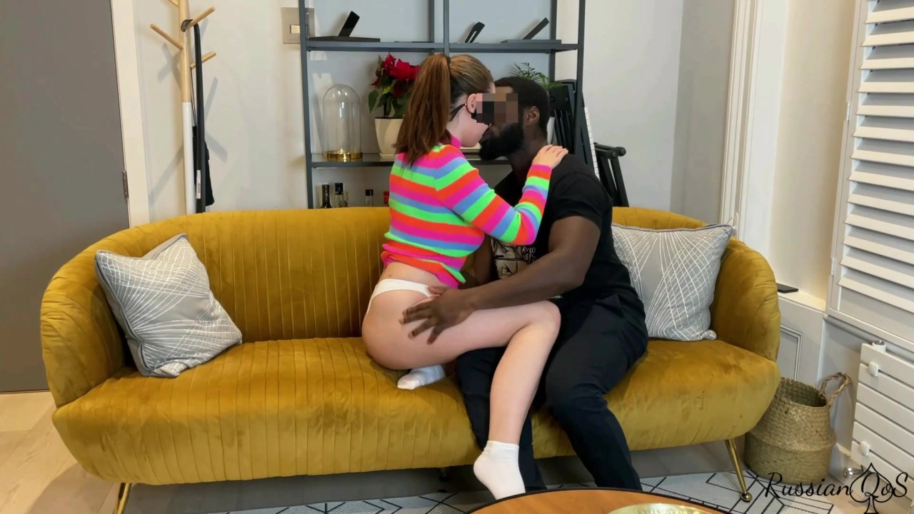 My girlfriend fucks BBC in front of me , rimming his ass and cum kissing me