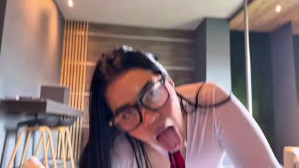 Creamy Anal Delight: Alumna's Naughty Exam Prep