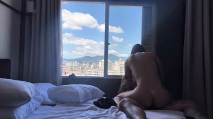 Pussy licking builds wild deepthroat fires fast