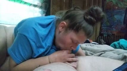 Deepthroat cum swallowed every last drop