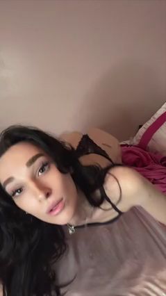 half Arab half French brunette babe with fat ass wiggling bent over with ass in the air twerking anal doggystyle toys dildo fuck wet pussy little tits
