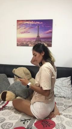 TWO LATINAS MASTURBATE THEIR PUSSIES