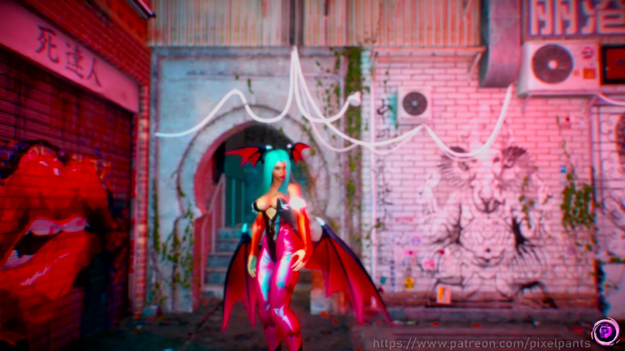 Morrigan Muscle Growth (Lighting Test)